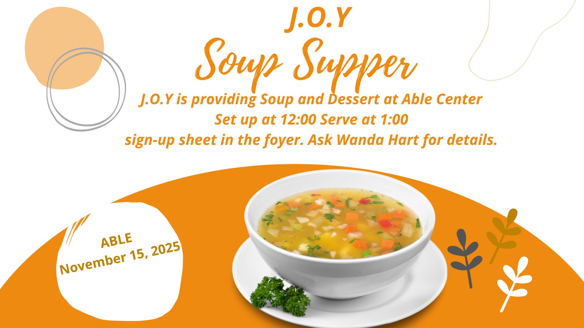 Orange Modern Chicken Soup Promotion Instagram Post (Presentation) (1)